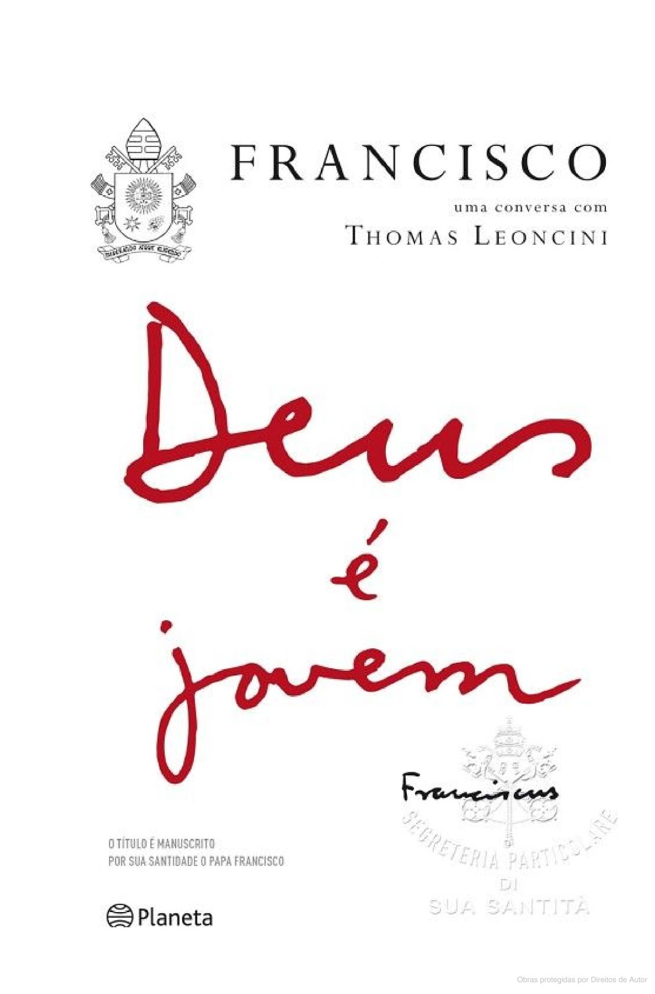 Capa livro Deus é Jovem do Papa Francisco